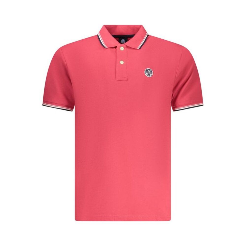 North Sails Red Cotton Men Men's Polo
